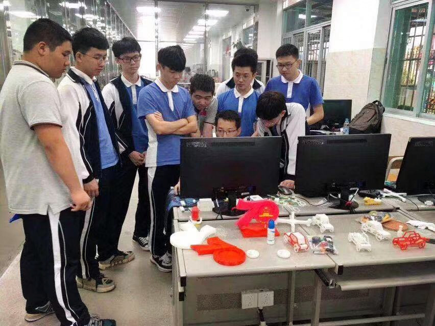 开元联手深圳市龙岗区职业技术学校推进3D打印创新教育(图3) 开元联手深圳市龙岗区职业技术学校推进3D打印创新教育(图3)