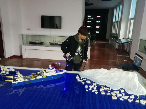开元三维扫描仪助力船舶逆向工程(图1) 开元三维扫描仪助力船舶逆向工程(图1)