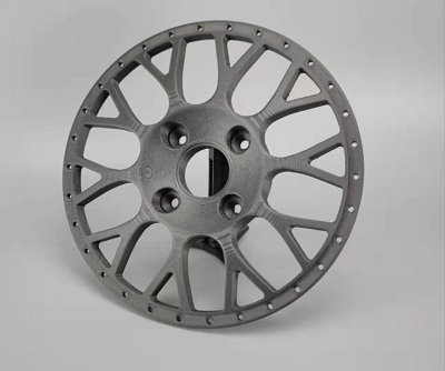  Cool！开元高温3D打印机3D打印汽车轮毂盖(图1)